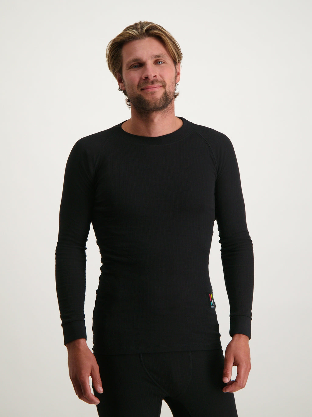 Poederbaas Men's Technical Thermo Shirt Long Sleeve - Black 