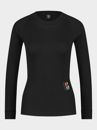 Women Pro Thermo Baselayer Shirt | Black