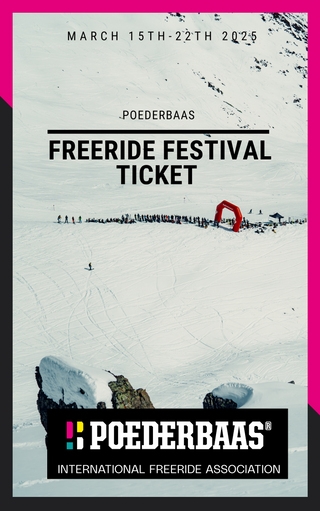 Freeride Festival Ticket