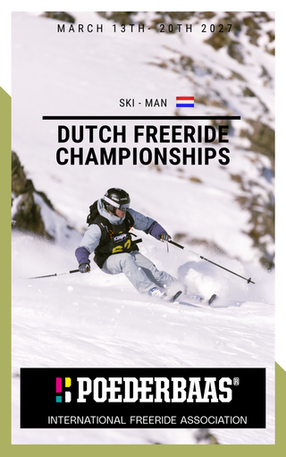EARLY BIRD - Dutch Freeride Ski Men's Championship