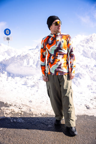 CL Pully Men | Orange Multi