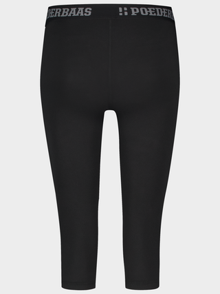 Lightweight Baselayer 3/4 Pant Women | Black