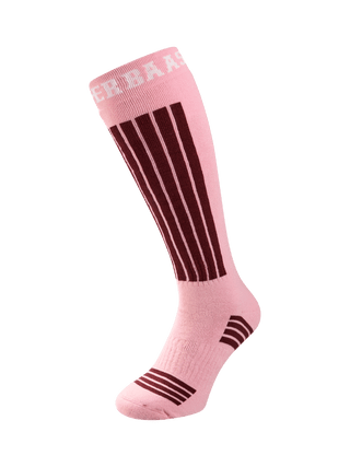 Ski Socks 2-pack | Bordeaux Multi