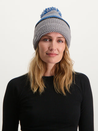 Classic Colorful Beanie 2.0 | Grey Blue
