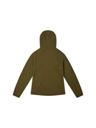 FS Merino Hood Women | Olive Green