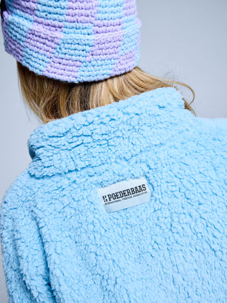 Four Seasons Fluffy Hoody Women | Ice Blue