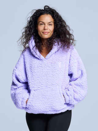 Four Seasons Fluffy Hoody Women | Lila