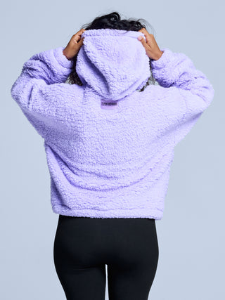 Four Seasons Fluffy Hoody Women | Lila
