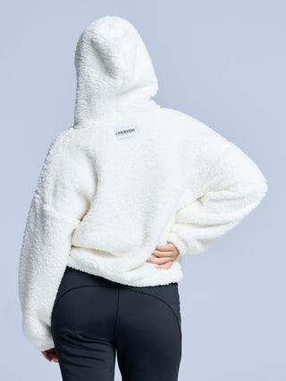 Four Seasons Fluffy Hoody Women | Off White