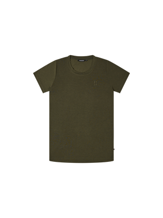 SOLX Merino Tee Women | Olive Green