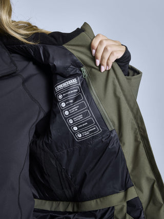 Arctic 2L Insulated Jacket Women | Olive Green