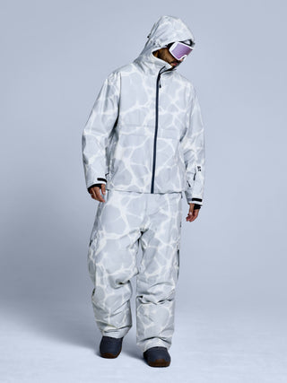 Jibba Cryo Park Jacket | White Multi