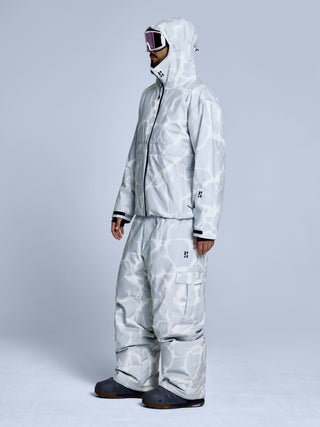 Jibba Cryo Park Jacket | White Multi