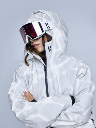 Jibba Cryo Park Jacket | White Multi