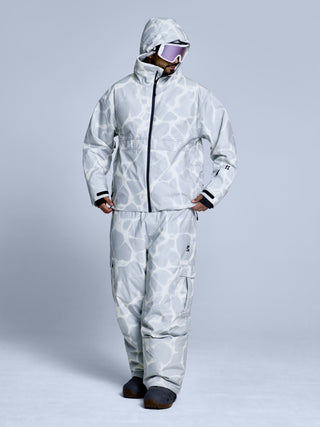 Jibba Cryo Park Jacket | White Multi