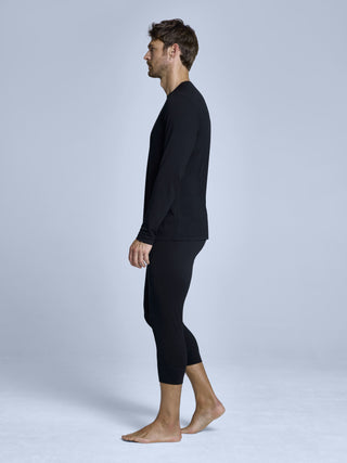 Merino Baselayer 3/4 Pant Men 2.0 | Black