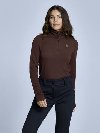 Merino Pully Women | Chocolate