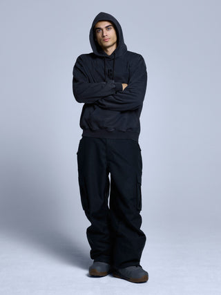 Washed Hoody | Black