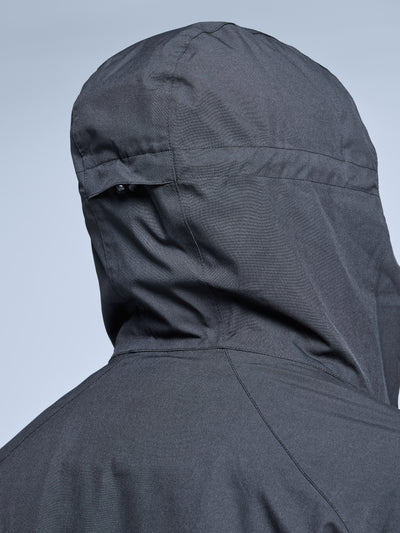 Elastische trekkoord in capuchon