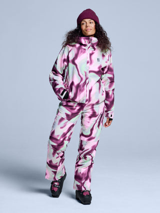 Arty 2L Insulated Pant Women | Pink Green