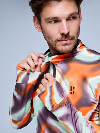 CL Pully Men | Orange Multi