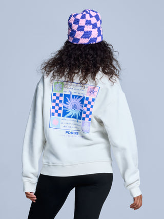 Checkerboard Beanie | Powder Rose