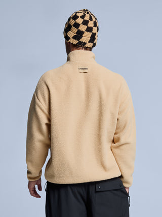 Checkerboard Beanie | Warm Sand