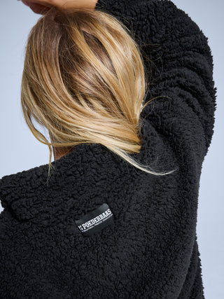 Four Seasons Fluffy Jacket Women | Black