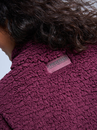 Four Seasons Fluffy Jacket Women | Bordeaux