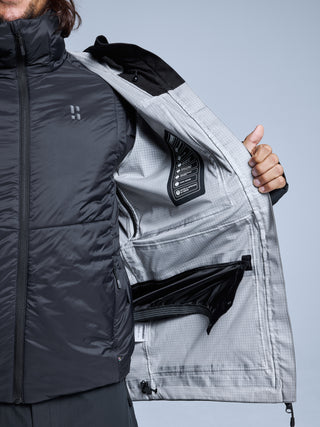 Freeride 3L Shell Jacket Men | Black