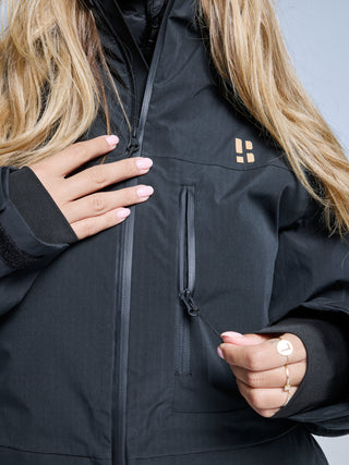 Freeride 3L Shell Jacket Women | Black