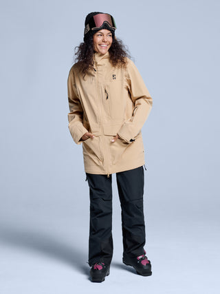 Freeride 3L Shell Jacket Women | Warm Sand