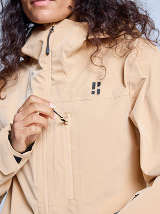 Freeride 3L Shell Jacket Women | Warm Sand