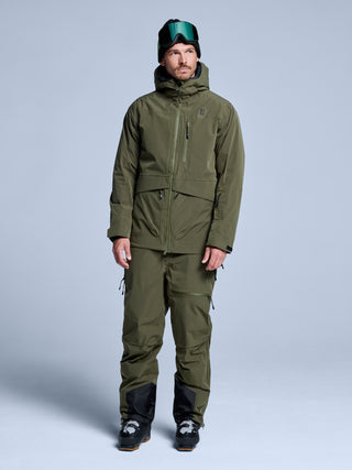 Freeride 3L Shell Pant Men | Olive Green