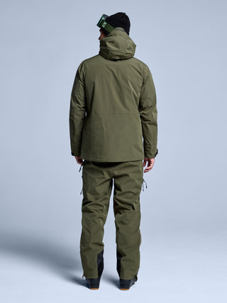 Freeride 3L Shell Pant Men | Olive Green