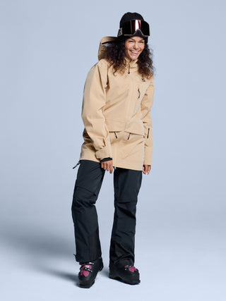 Freeride 3L Shell Pant Women | Black