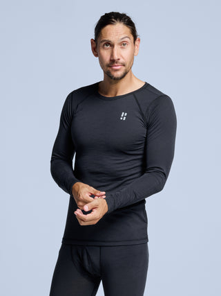 Merino Baselayer Shirt Men | Black