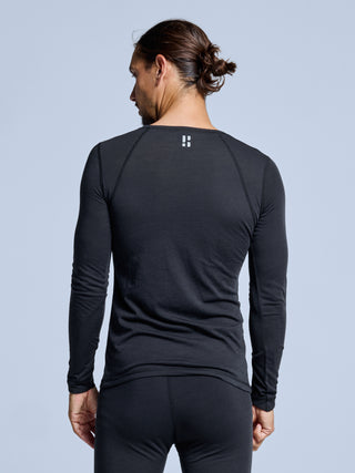 Merino Baselayer Shirt Men | Black