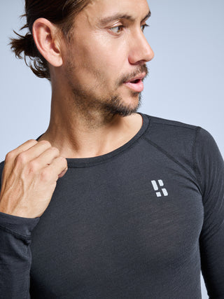 Merino Baselayer Shirt Men | Black