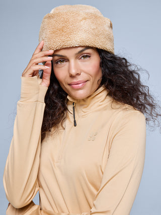 Teddy Twist Hat | Sand Multi