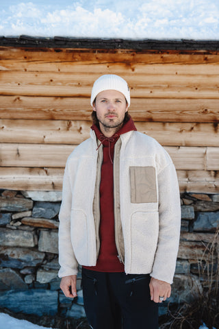 WAVECREST Beanie | Coconut Milk