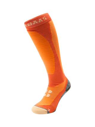 Bamboo Freeride Ski Socks | Orange