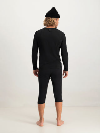 Lightweight Baselayer 3/4 Pant Men | Black