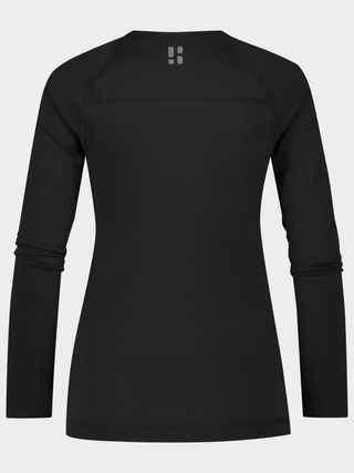 Lightweight Baselayer Shirt Women | Black