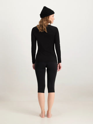 Lightweight Baselayer Shirt Women | Black