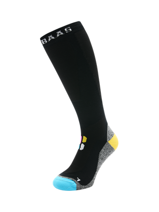 Bamboo Freeride Ski Socks | Black
