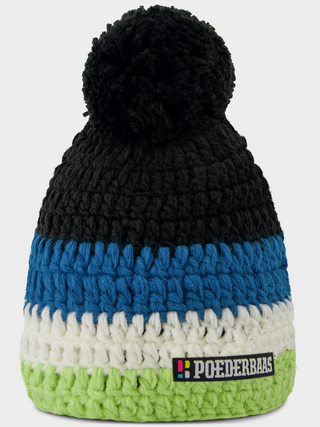 Classic Colorful Beanie | Black Multi